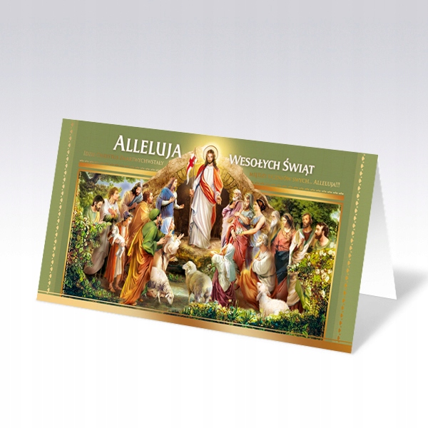 KARNET KARTKA ŚWIĄTECZNA WIELKANOC + KOPERTA 1 szt