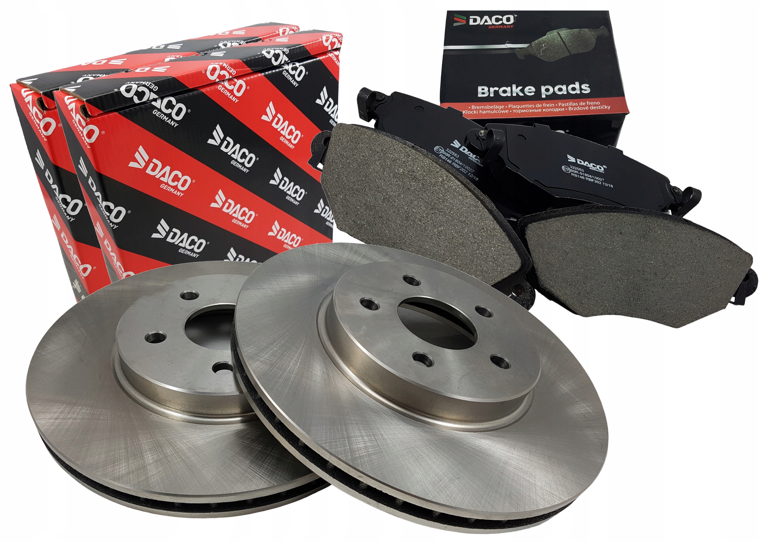 

Tarcze Klocki Przód Ford Mondeo III MK3 2000-