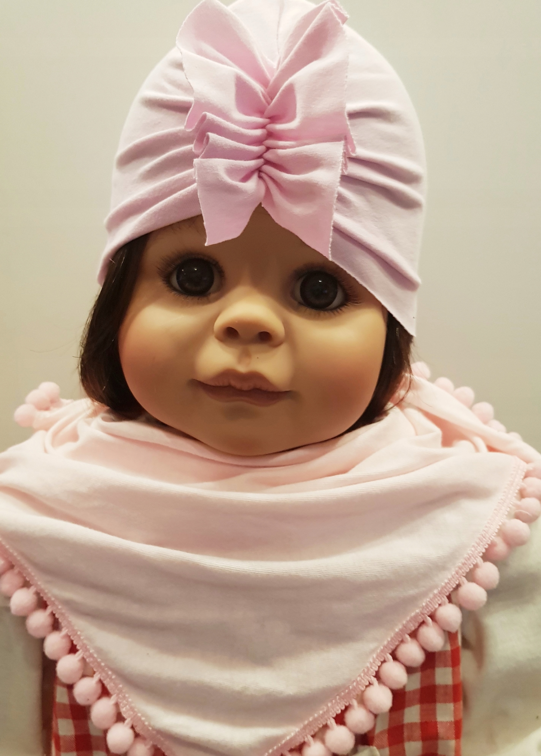 

Kpl Czapka Turban Chustka Pomponiki 3MC-10LAT 7 Wz