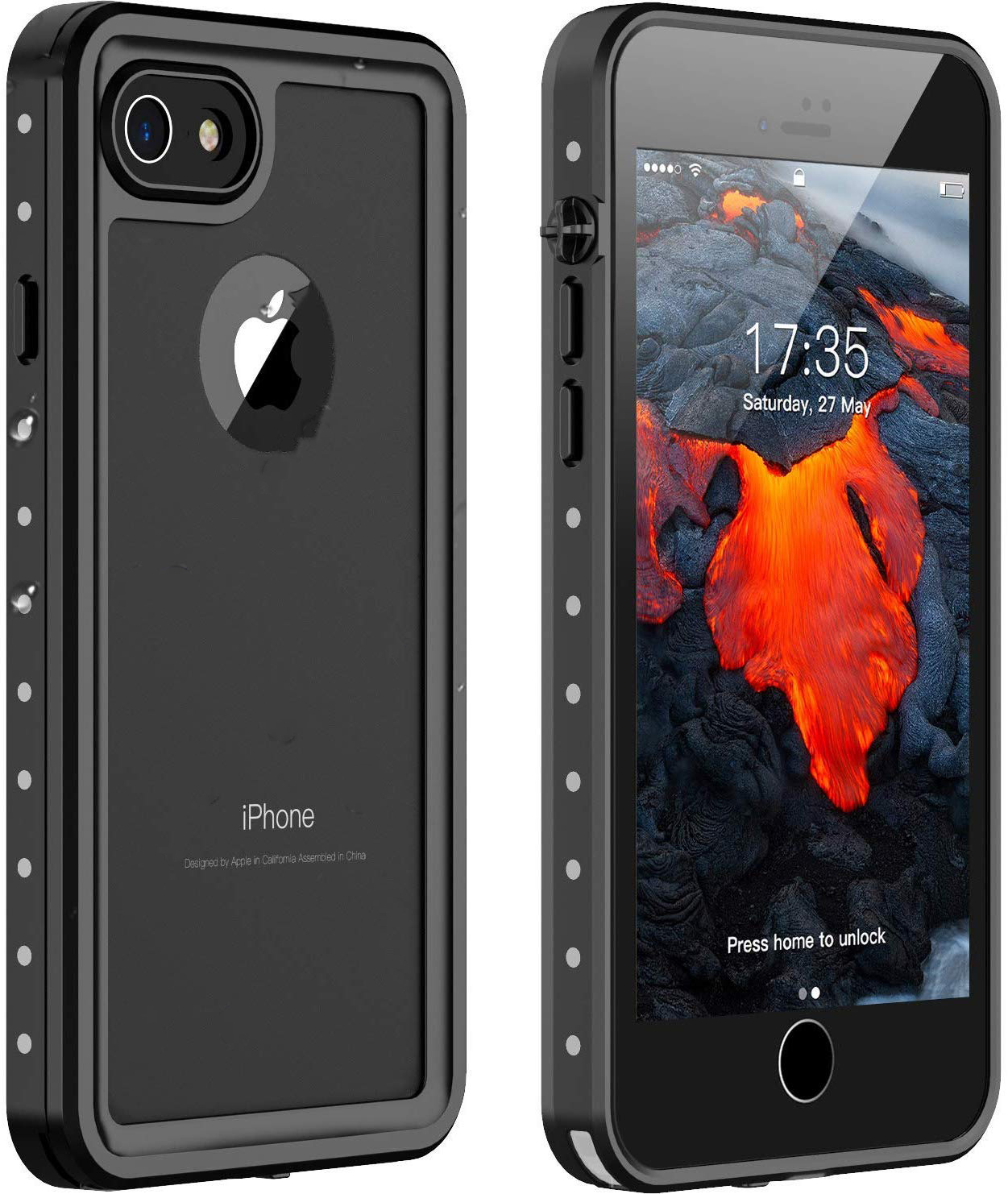 

Wodoodporne etui pancerne 360° IP68 do iPhone 7/8