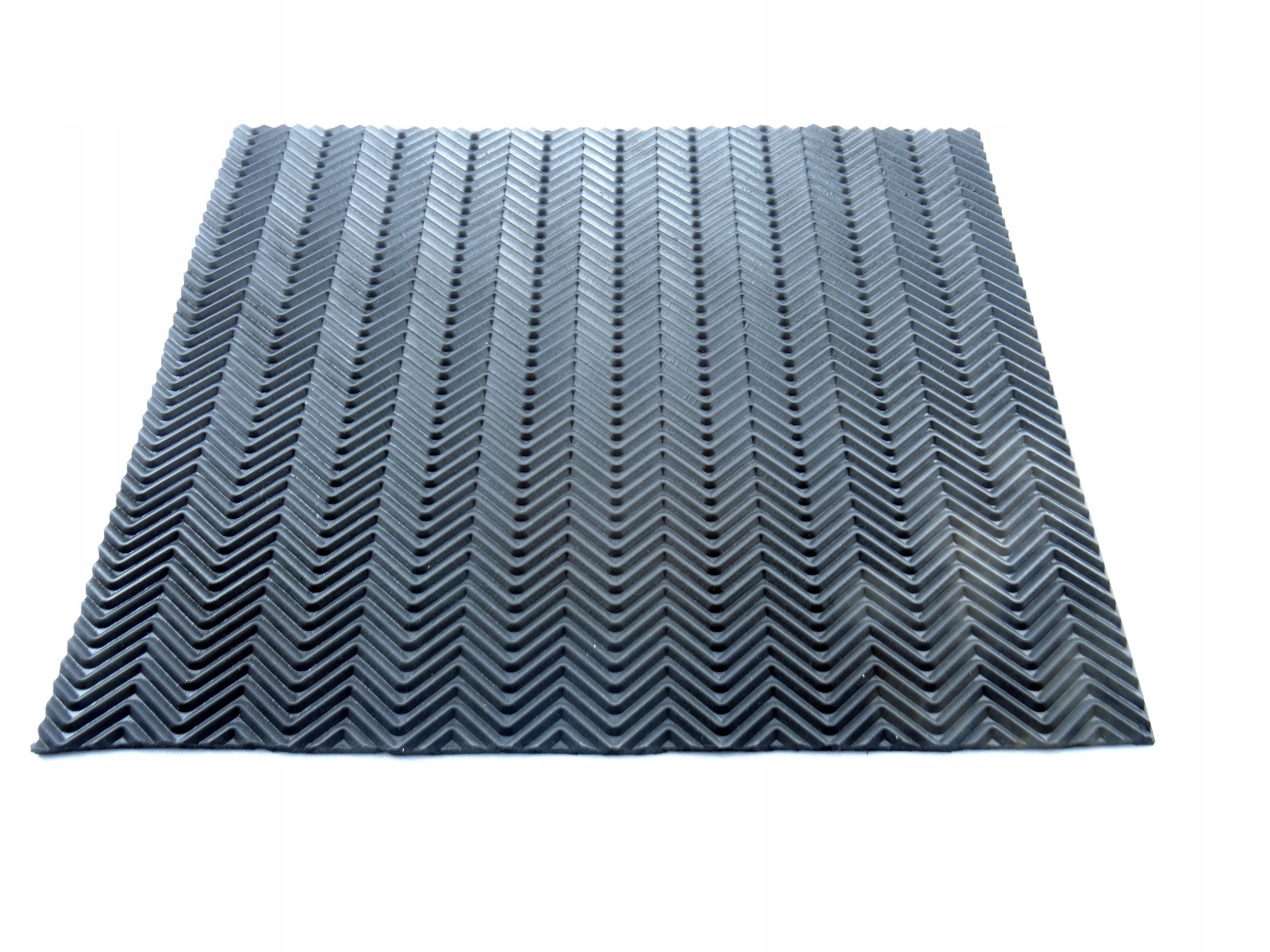 Guma antypoślizgowa jodełka 3 mm na zelówki 25 x 33 cm czarna