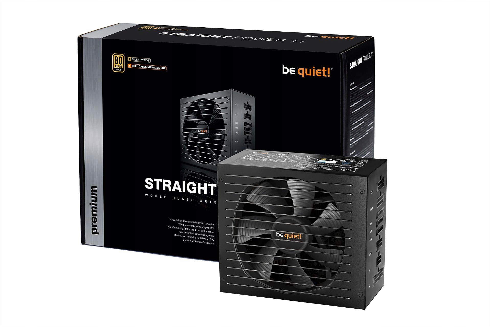 

Zasilacz be quiet! Straight Power 11 650 W