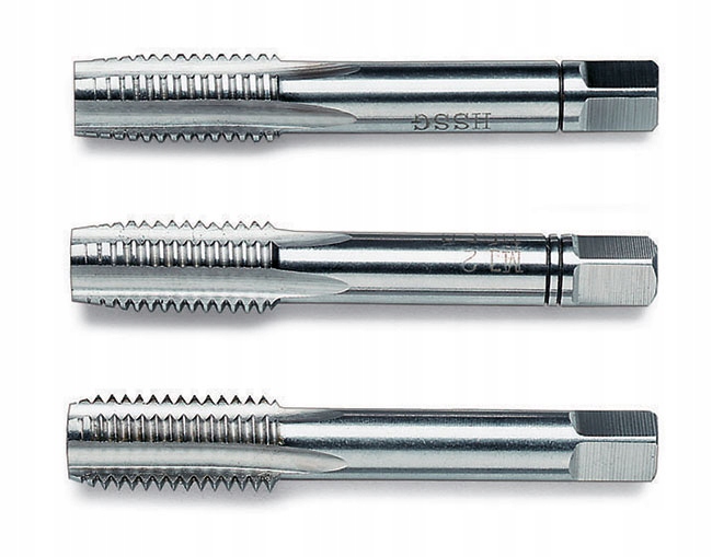 TRZY GWINTOWNIKI RĘCZNE HSS M7X1 BETA 431/7