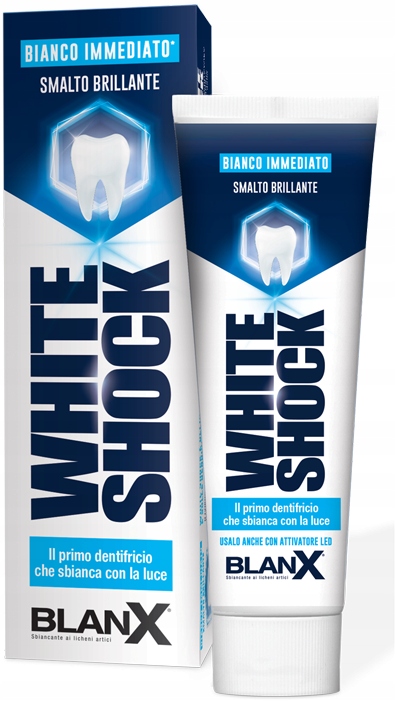 

Blanx White Shock 75ml wybielająca pasta do zębów