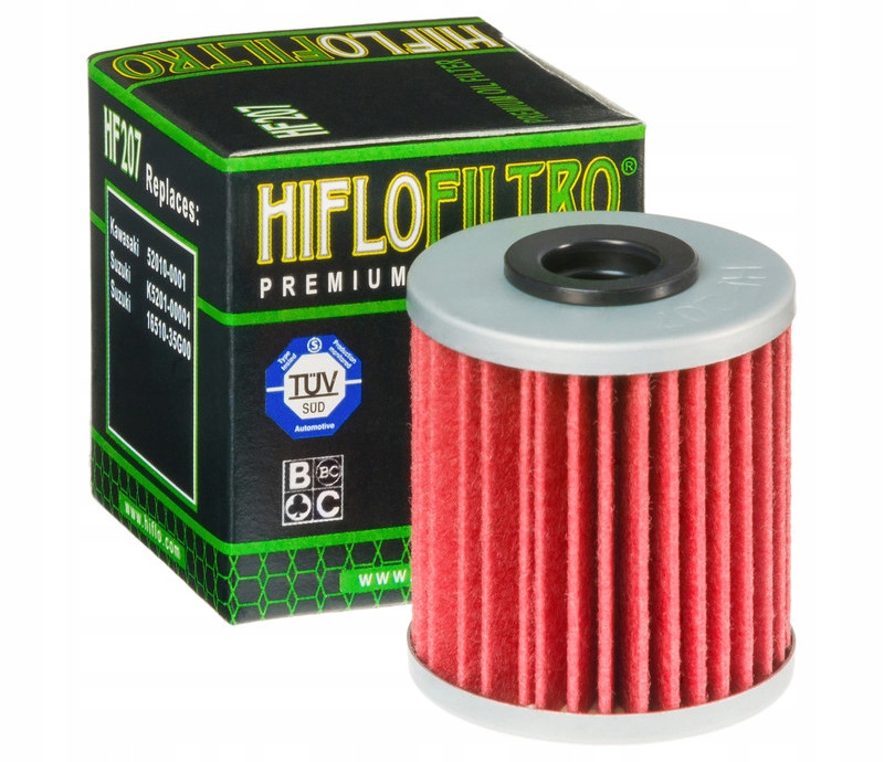 

Filtr oleju HF207 Kawasaki KX250/450 Suzuki Rm 450