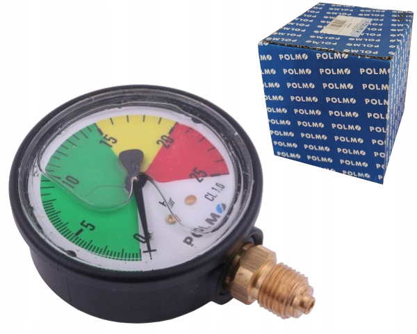 Manometr glicerynowy M63 0-25 bar G1/4 POLMO