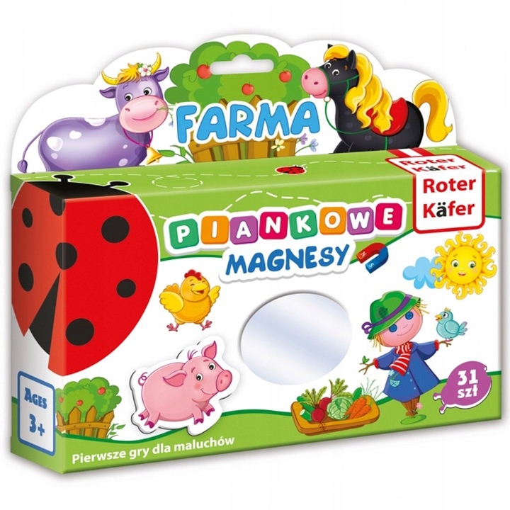ROTER KAFER MÓJ MAŁY ŚWIAT MAGNESÓW FARMA Marka inny