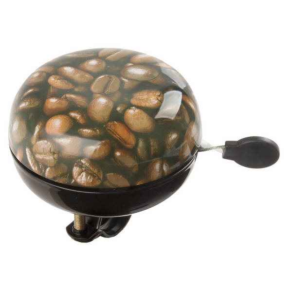 

Duży dzwonek metalowy Kawa 80 mm brązowy