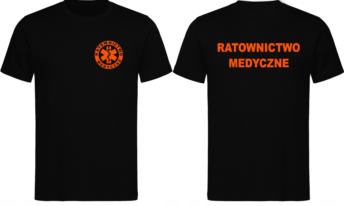

Koszulka Ratownictwo Medyczne z nadrukiem, męska