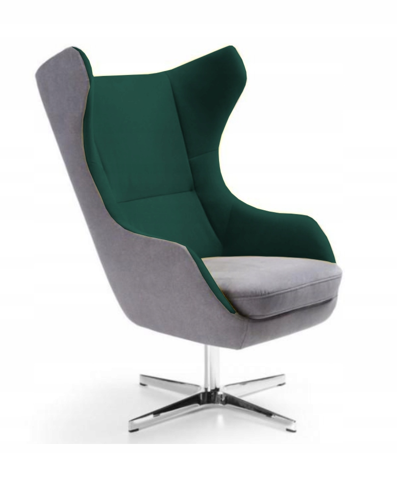 Fotel Gala Zing OBROTOWY Wybierz kolor Nowoczesny Głębokość mebla 90 cm