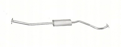 15.234 - Середній Глушник Nissan Note а / м1,4 від 09р.