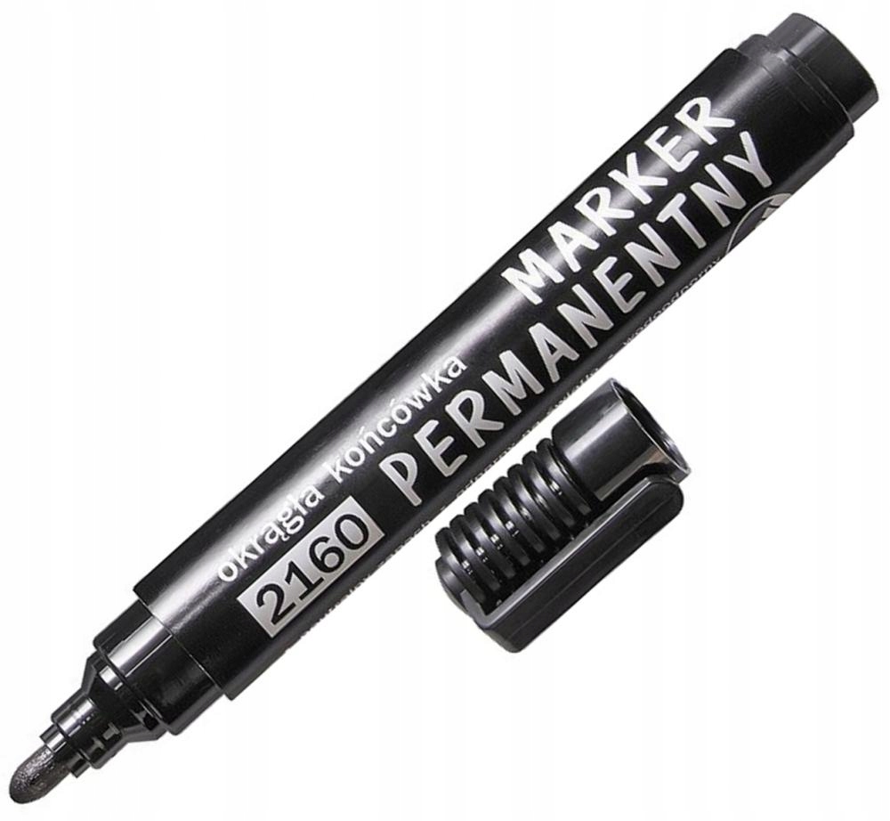 

Marker Pisak Permanentny Czarny Gruby