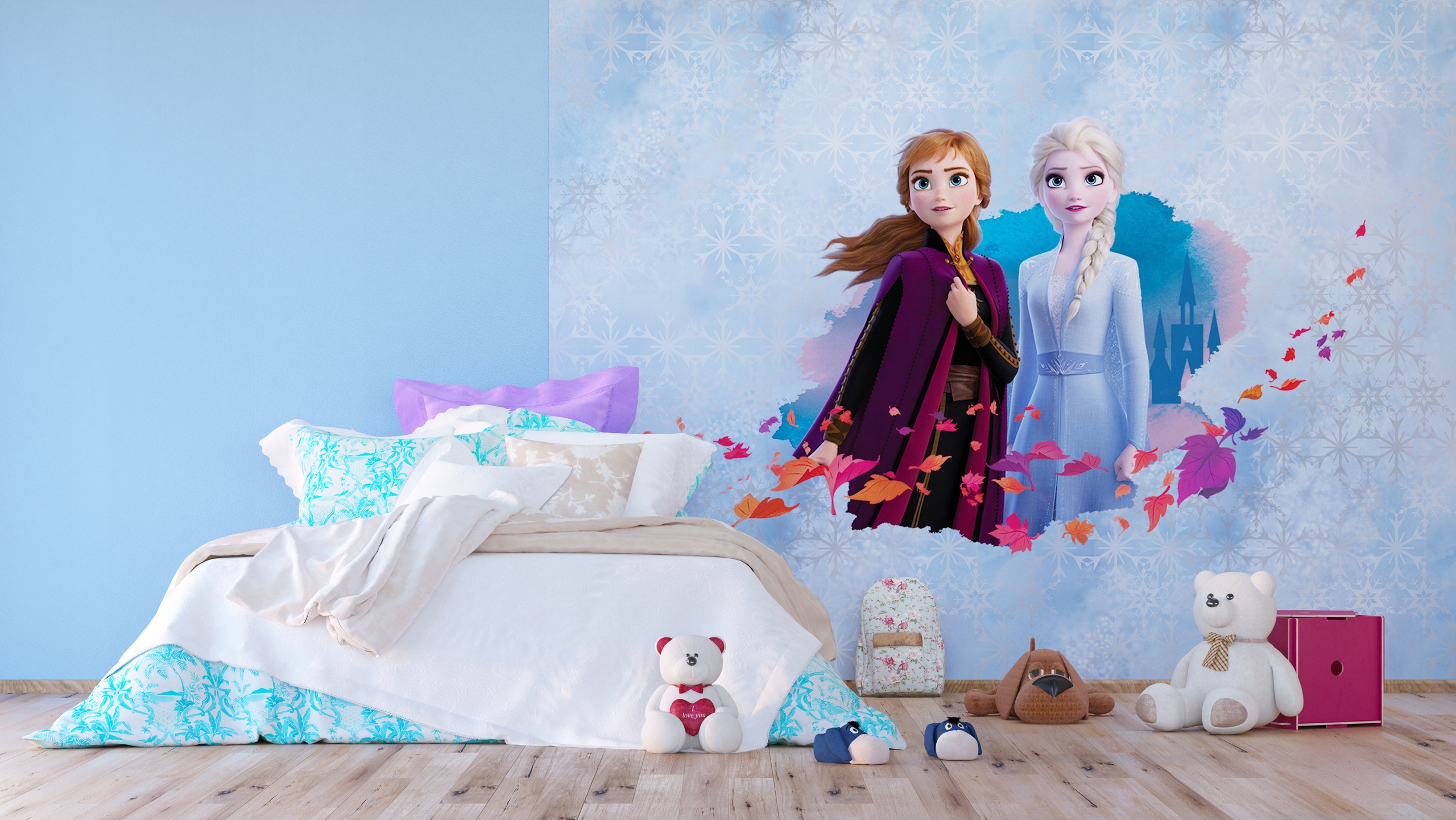 Frozen 2 wall mural