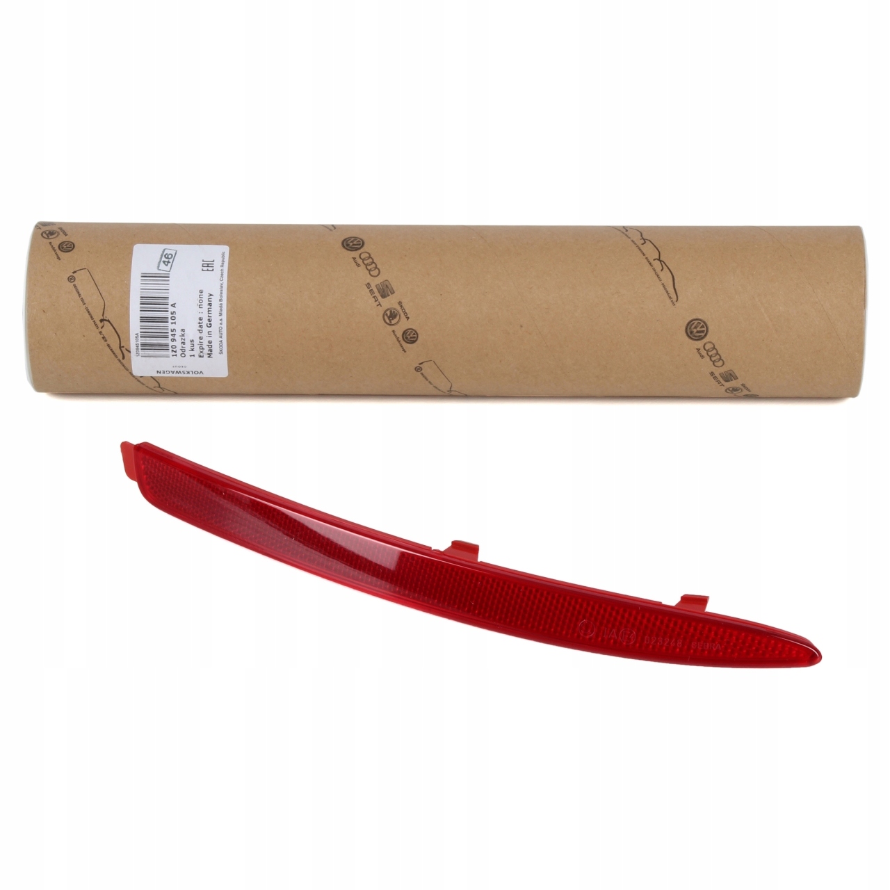 ODBLASK TYŁ SKODA OCTAVIA II ORYGINALNY Numer katalogowy części 1Z0945105A