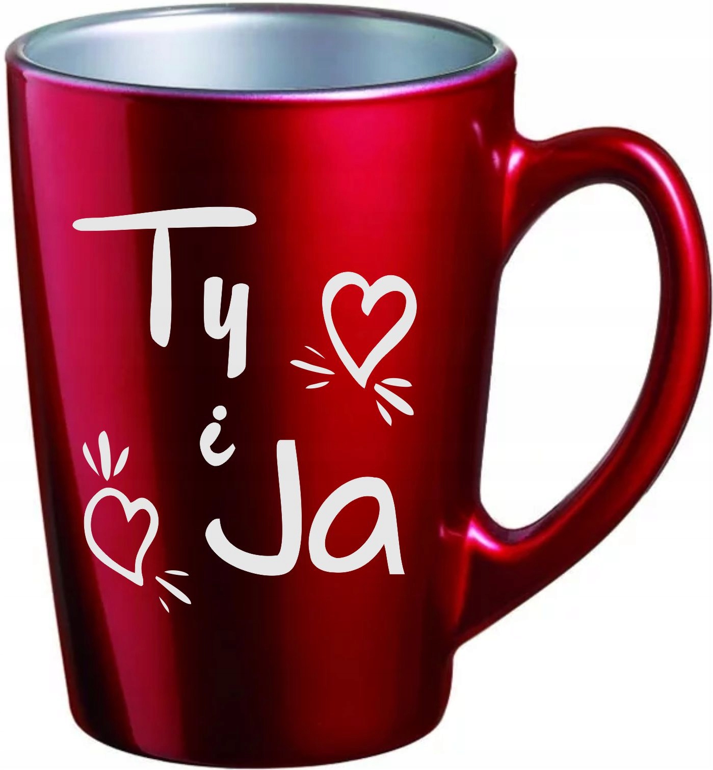 

Kubek Szklany Z Grawerem Walentynki Dzień Chłopaka