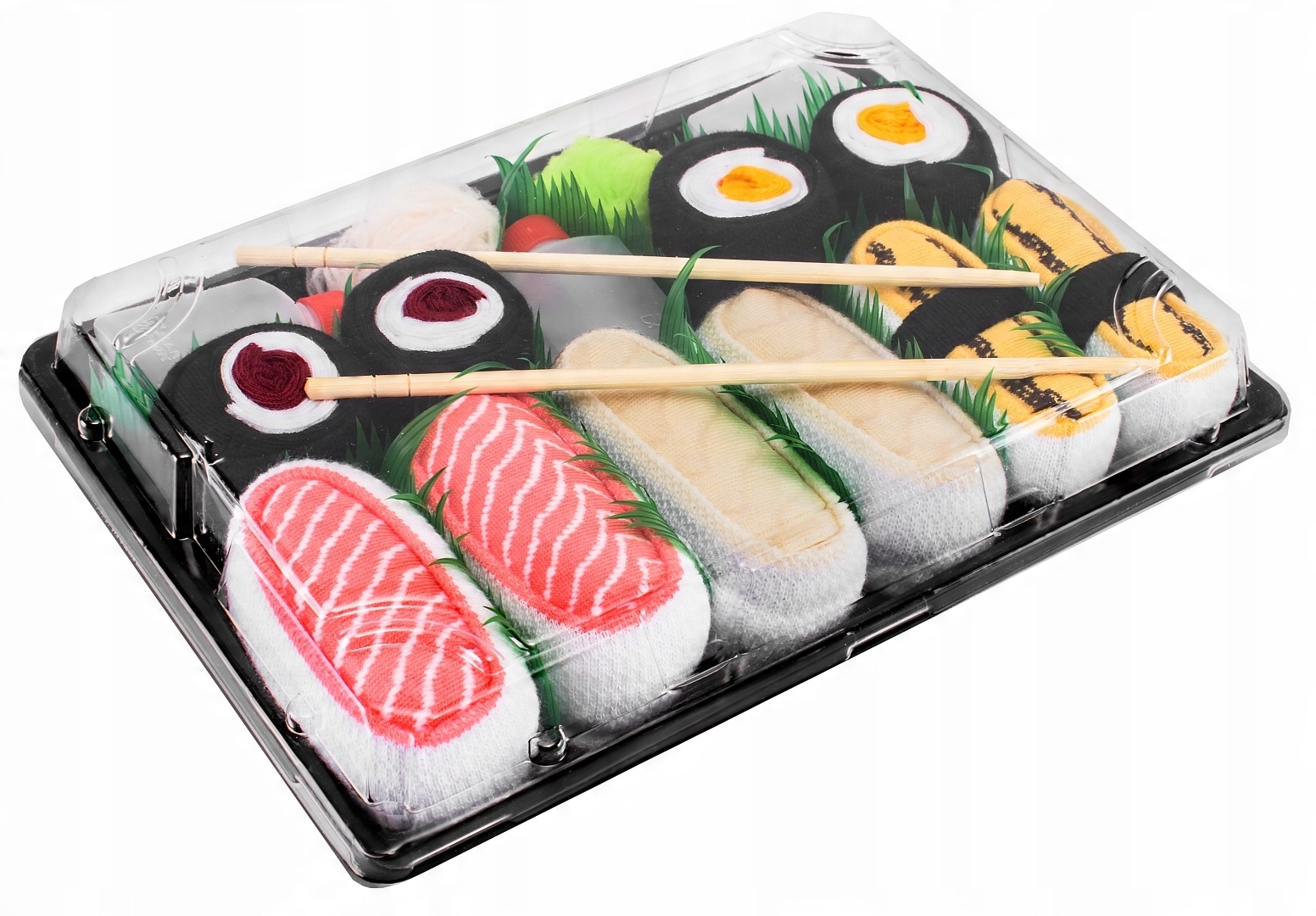 

Sushi Skarpetki Tamago, Maślana, Łosoś, Maki 5 par