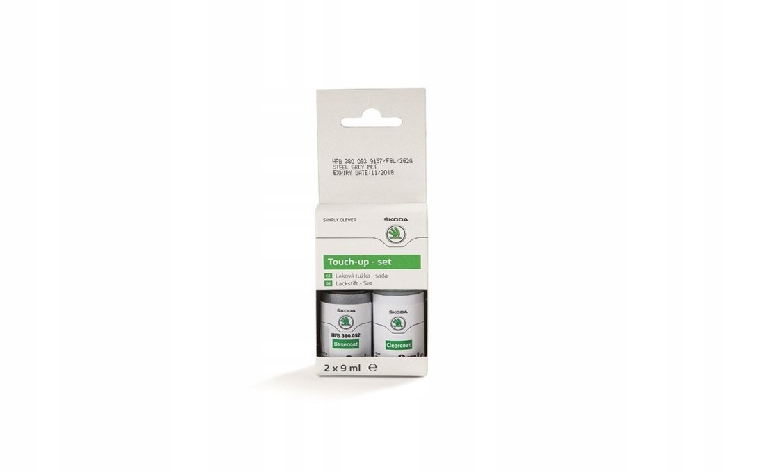 

Lakier na zaprawki Skoda 2G2G F8L 9157 Platin Grey