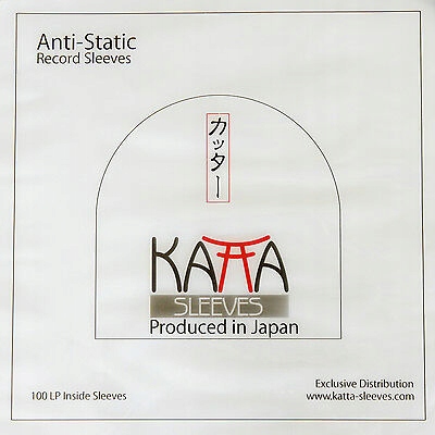 Antistatické obaly na Lp desky, 100 ks Katta