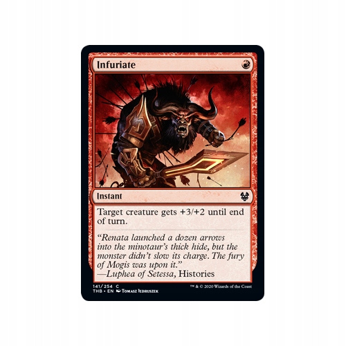 Mtg 4x Infuriate