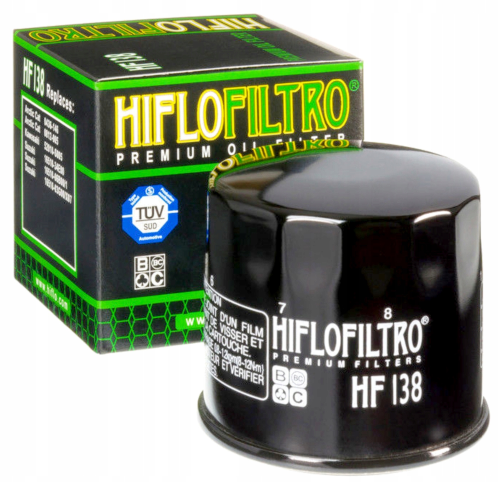 

HF138 Hiflo Filtr Oleju Suzuki Gsx/gsxr/sv/tl/vz/v