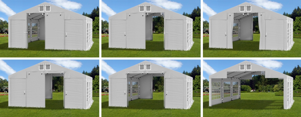 5x8m 2-2,91m Namiot imprezowy handlowy ogrodowy Typ namiot