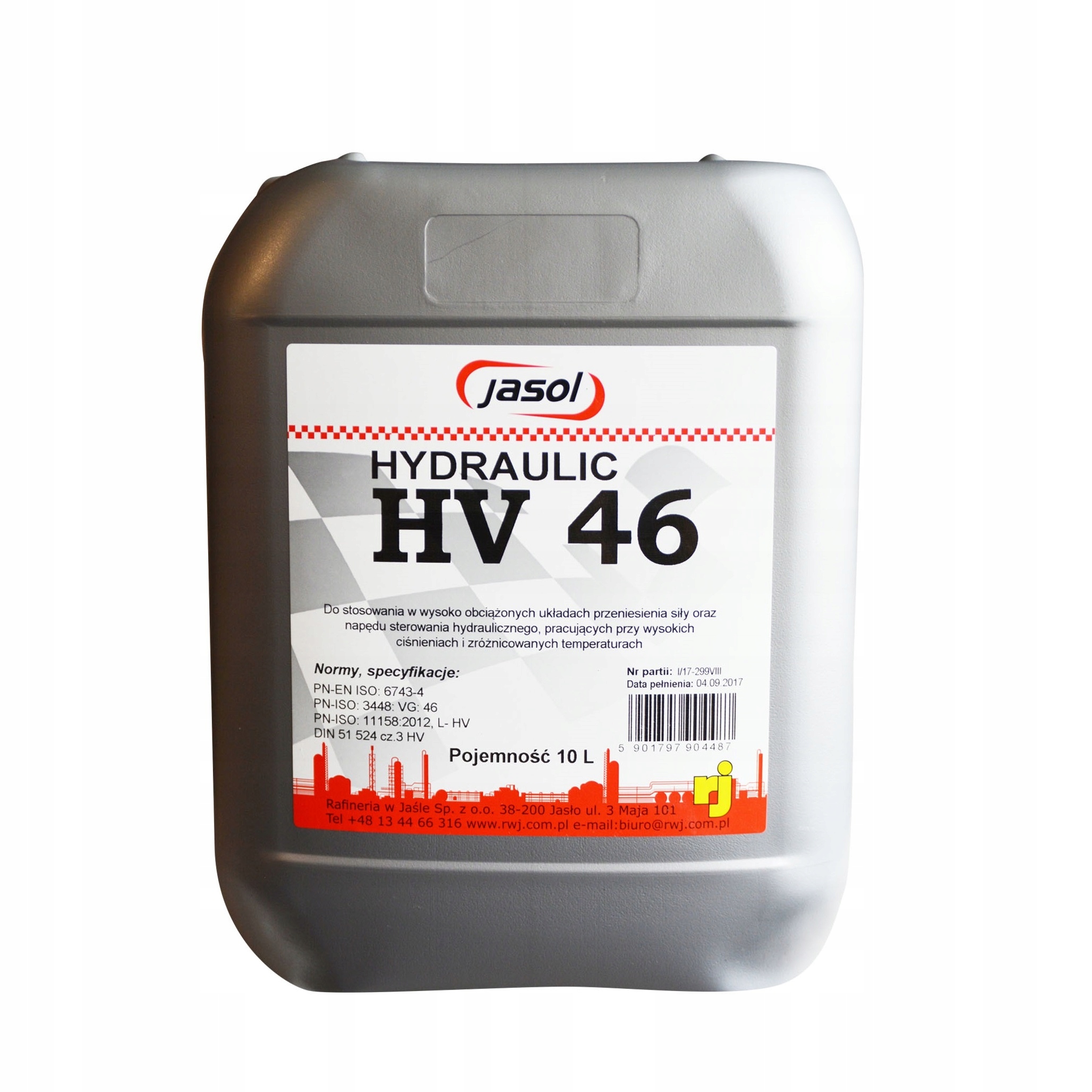 

Olej Hydrauliczny Jasol HV46 10 litrów