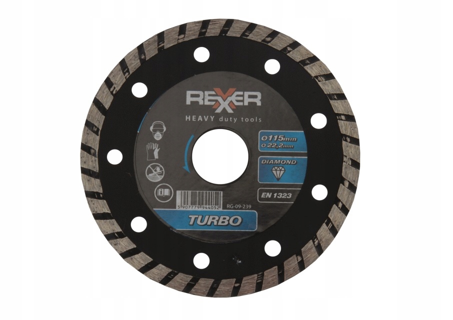 TARCZA DIAMENTOWA 115 MM TURBO