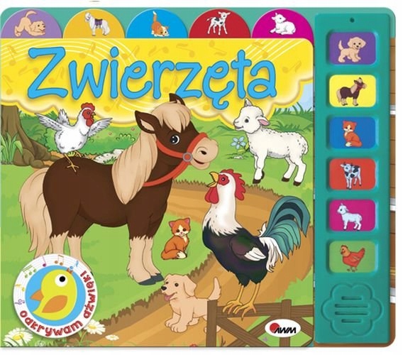 

Odkrywam Dźwięki Zwierzęta Książka Dźwiękowa