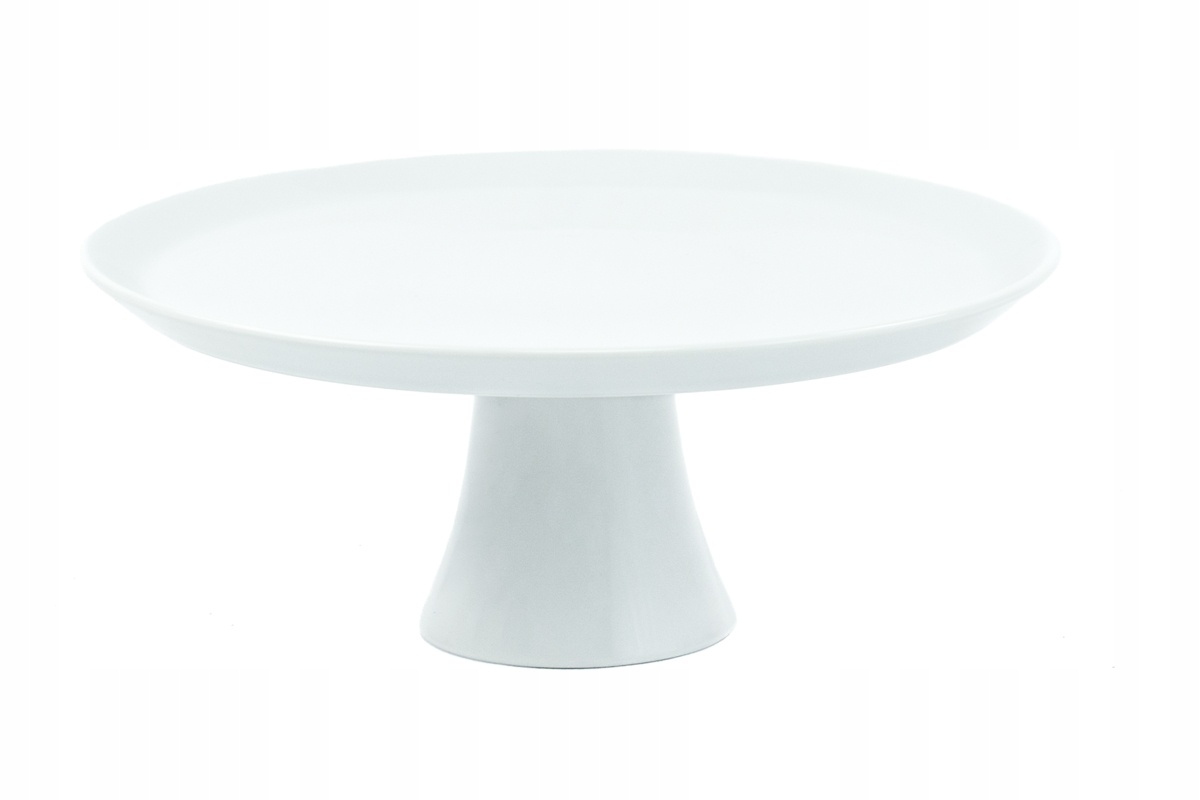 

Lubiana Patera Porcelanowa Biała Na Nodze 26 CM