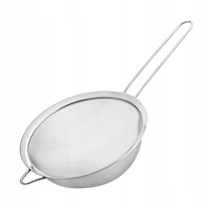 SITKO METALOWE KUCHENNE Z RĄCZKĄ 24CM 0896