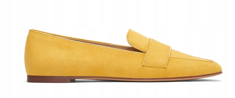 

Zara Mokasyny Zamszowe Musztardowe Półbuty 36 Hot