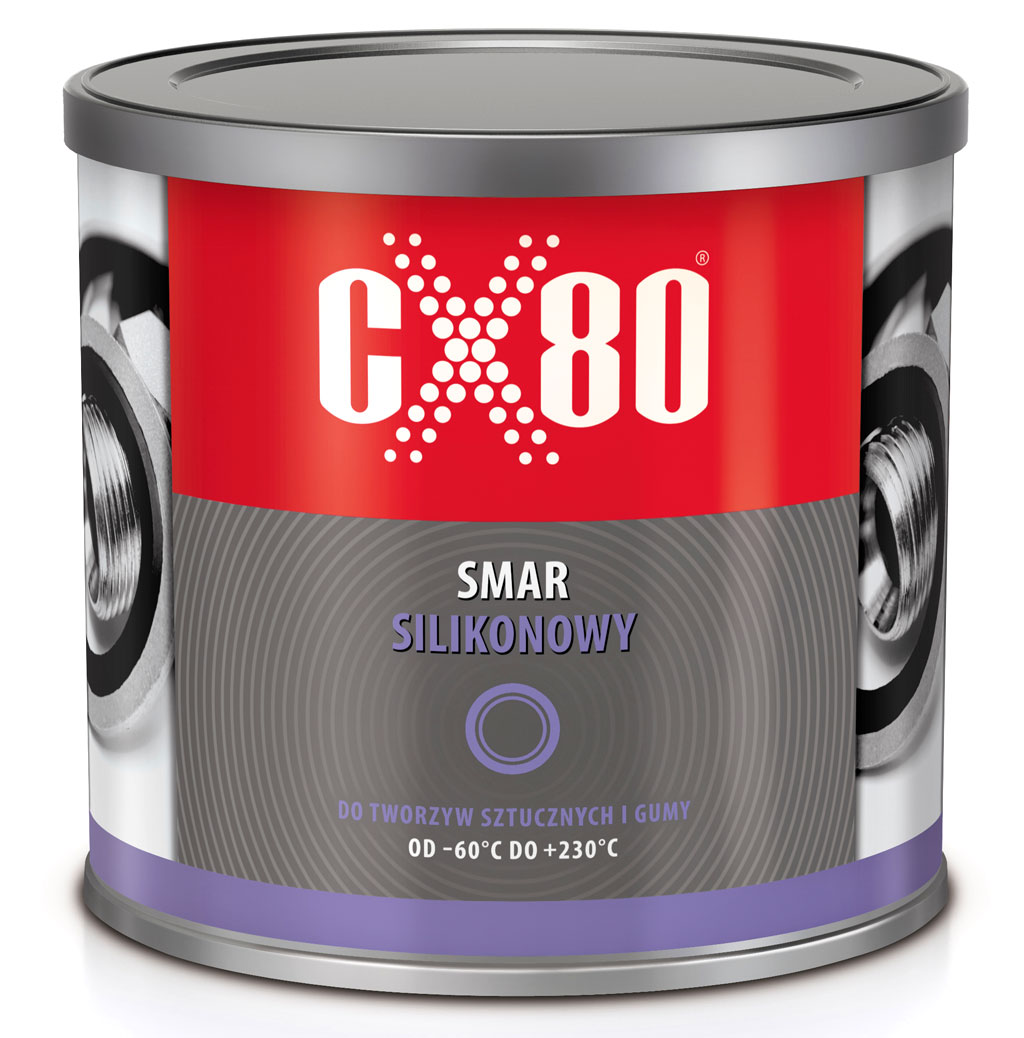 

CX80 Smar Silikonowy 500g Bezbarwny Do Tworzyw Gum