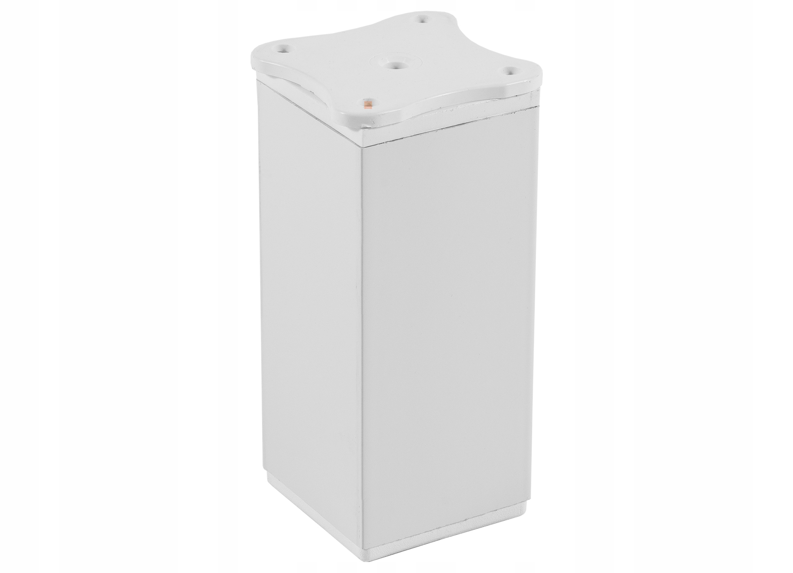 

Noga Nóżka meblowa kwadratowa h-50 aluminiowa biał