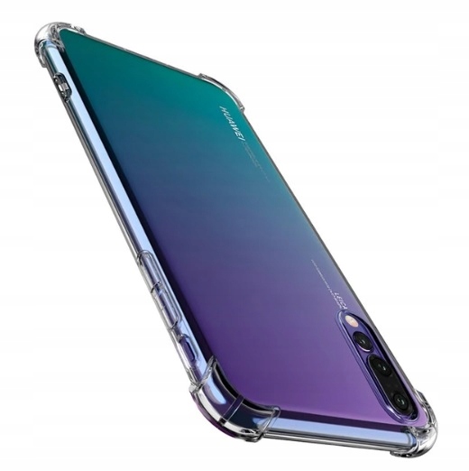 ETUI PANCERNE SHOCKPROOF DO HUAWEI P20 PRO + SZKŁO Materiał tworzywo sztuczne