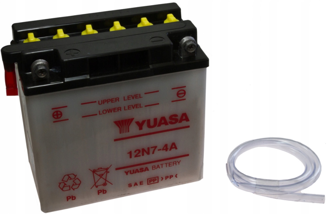 Akumulátor Yuasa 12N7-4A Sym Wolf Legend 125 06-07
