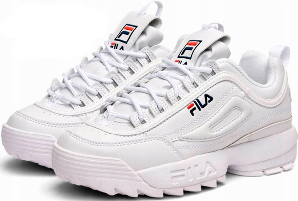 BUTY DAMSKIE FILA DISRUPTOR LOW BIAŁE WMN R.37