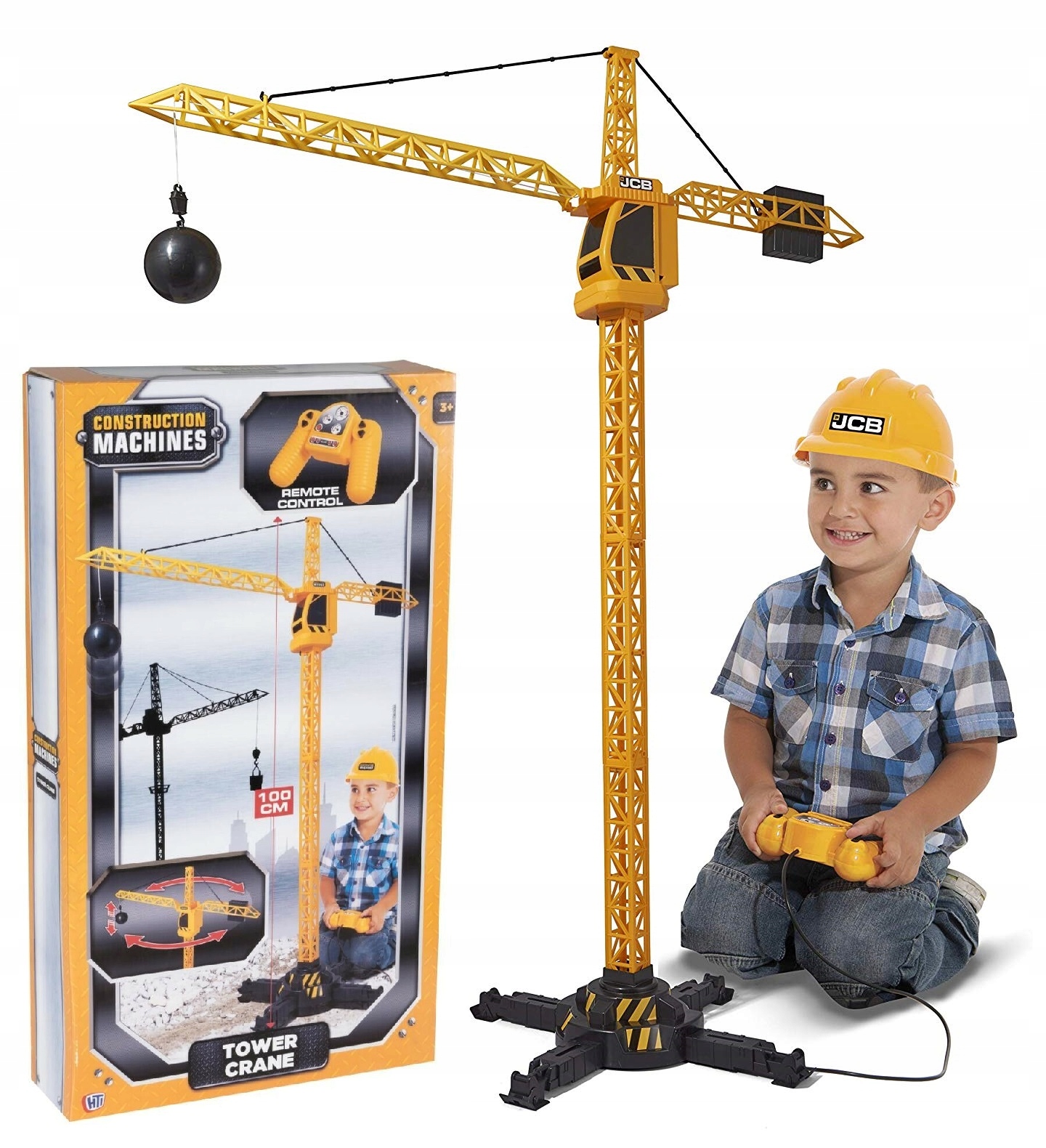 Dźwig Żuraw Wieżowy Sterowany JCB wys.100 cm. HTI