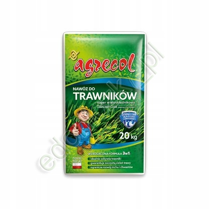 Viaczložkové hnojivo na trávniky 3v1 20 kg