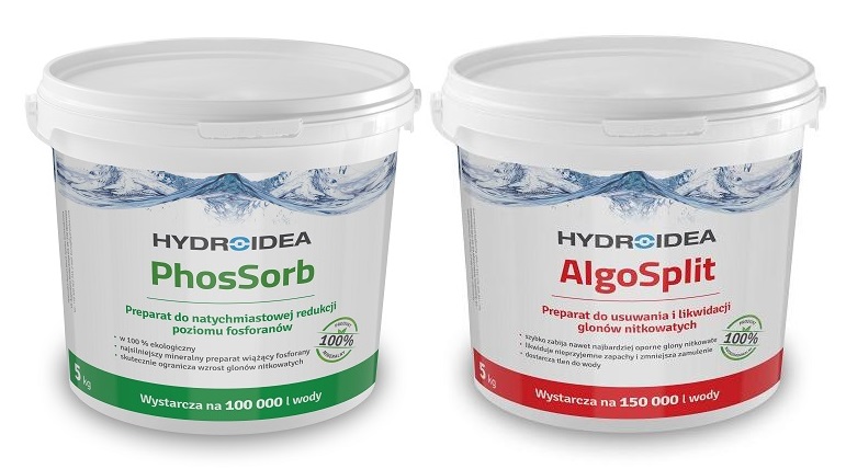 PhosSorb 5Kg + AlgoSplit 5kg BAKTERIE DO OCZKA
