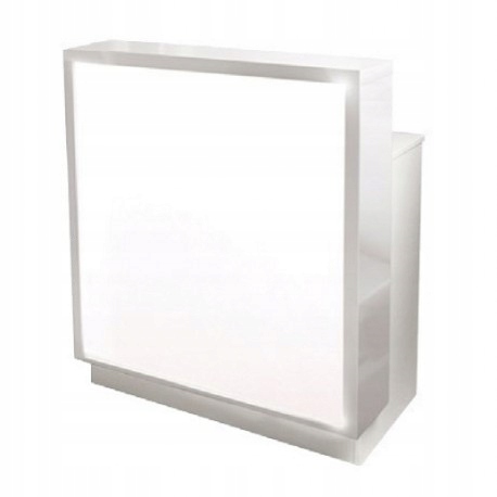 Recepcja kosmetyczna Sofia mini płyta połysk Wysokość mebla 100 cm