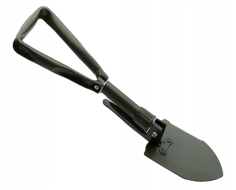 WIELKA SKŁADANA SAPERKA 59CM ŁOPATA PIŁA KILOF POK