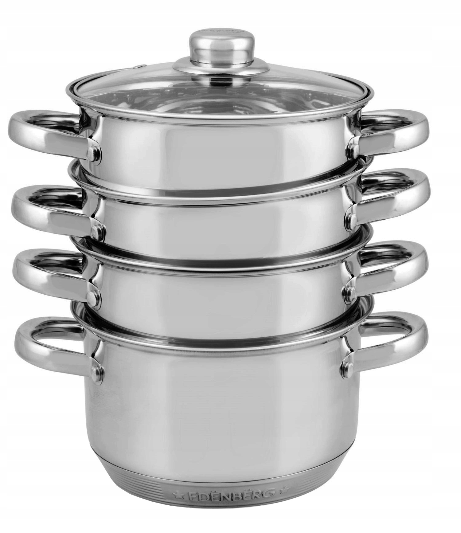 

Garnek 4L do Gotowania na Parze 22cm. 9 x Dno 8907