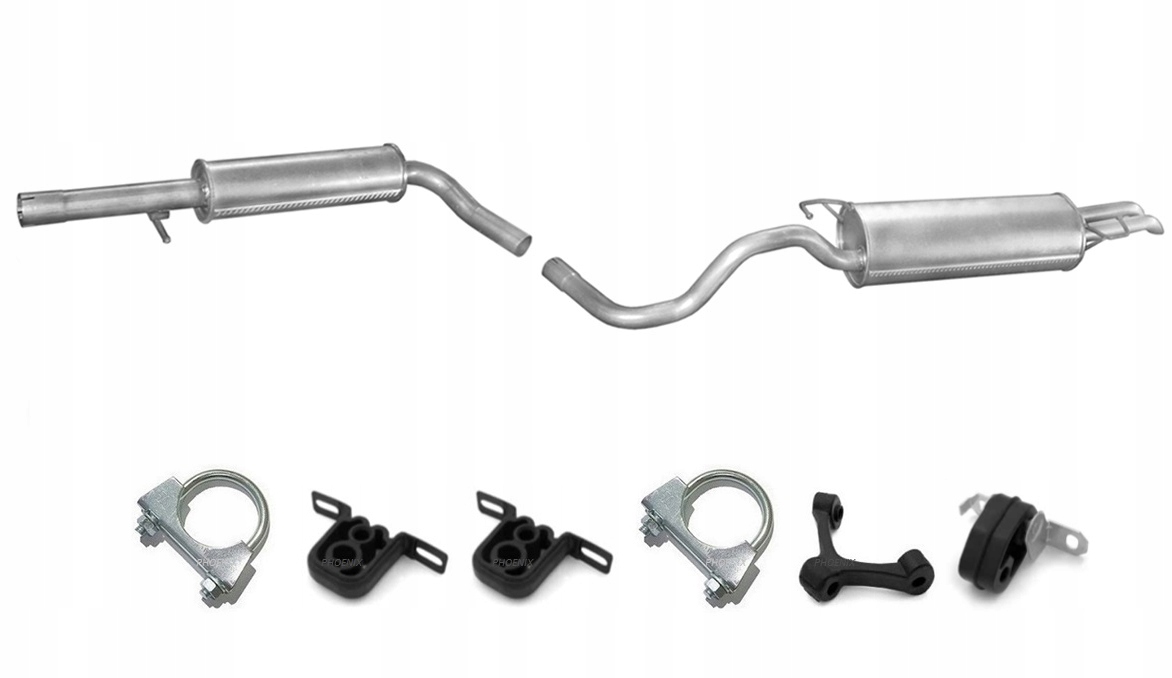 SEAT TOLEDO 1.4 1.6 1.9 D 1998-2006 ГЛУШИТЕЛИ ГЛУШИТЕЛИ