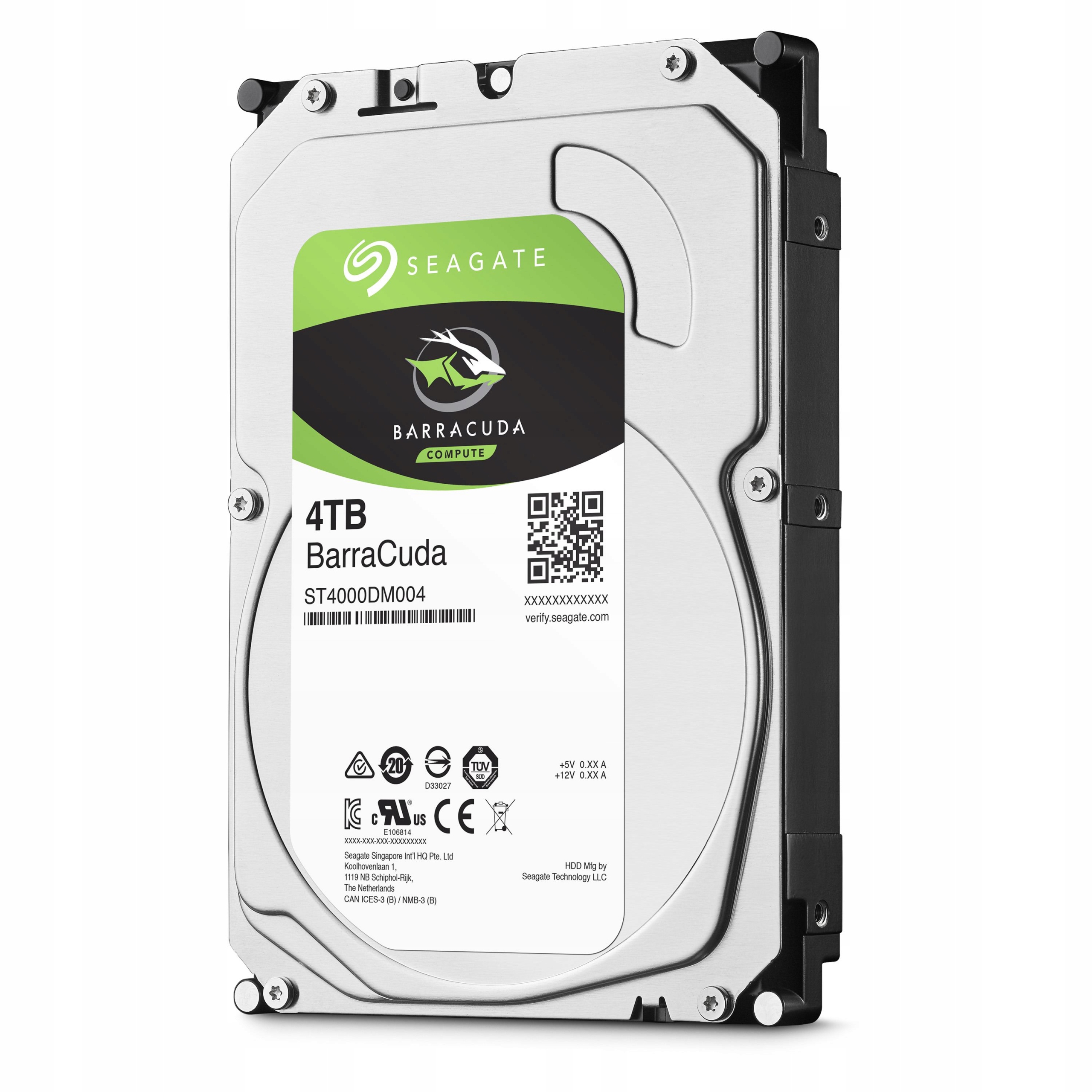 DYSK HDD SEAGATE BARRACUDA 4TB ST4000DM004 3.5'' SATA