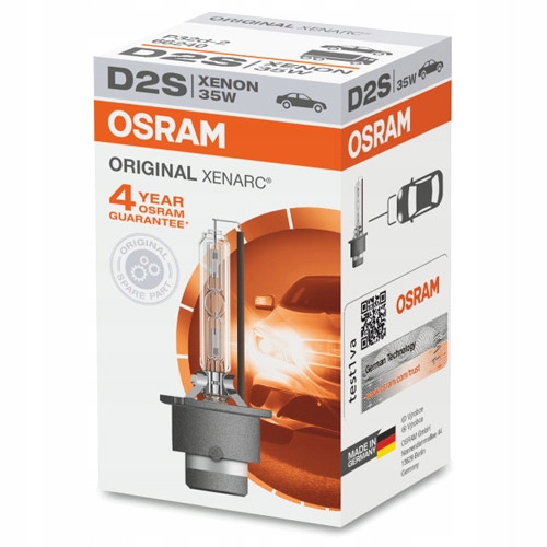 

Osram D2S 4300K Żarnik Xenon Original