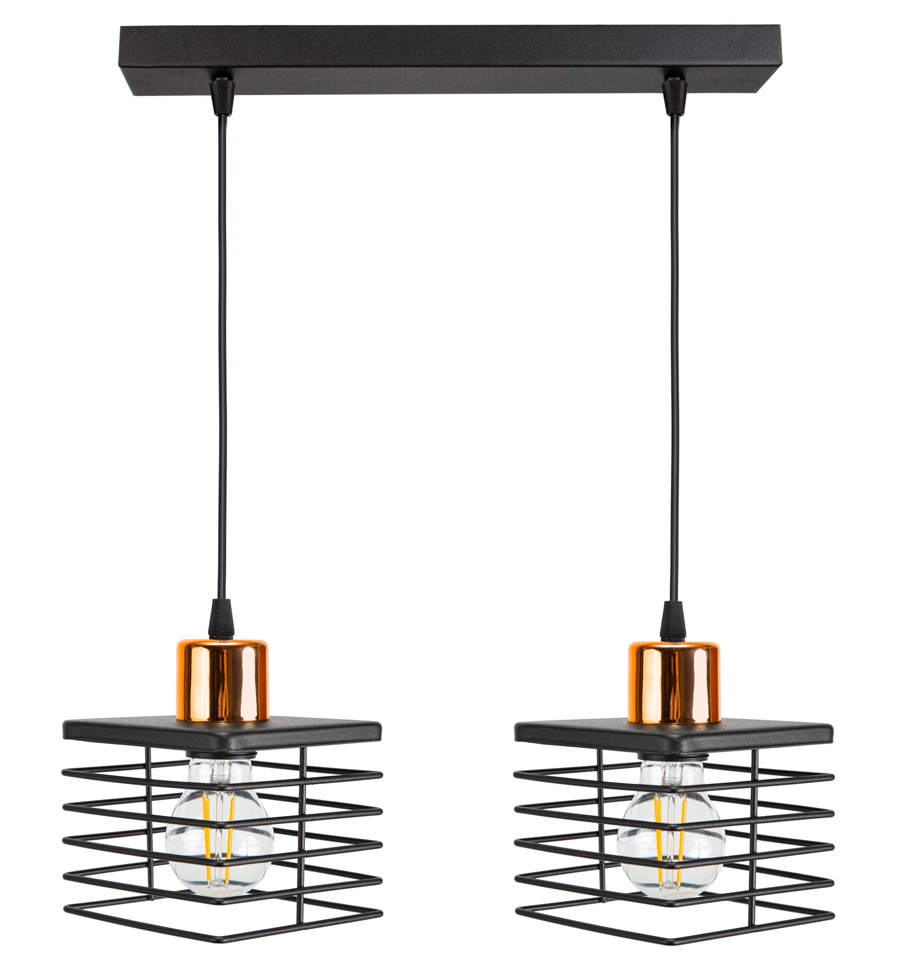 

Lampa Sufitowa Plafon Żyrandol Edison Loft Led