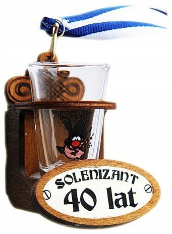 

Kieliszek Urodziny 18 30 40 50 60