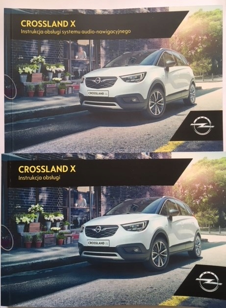 Opel Crossland X польское руководство по эксплуатации + Нави