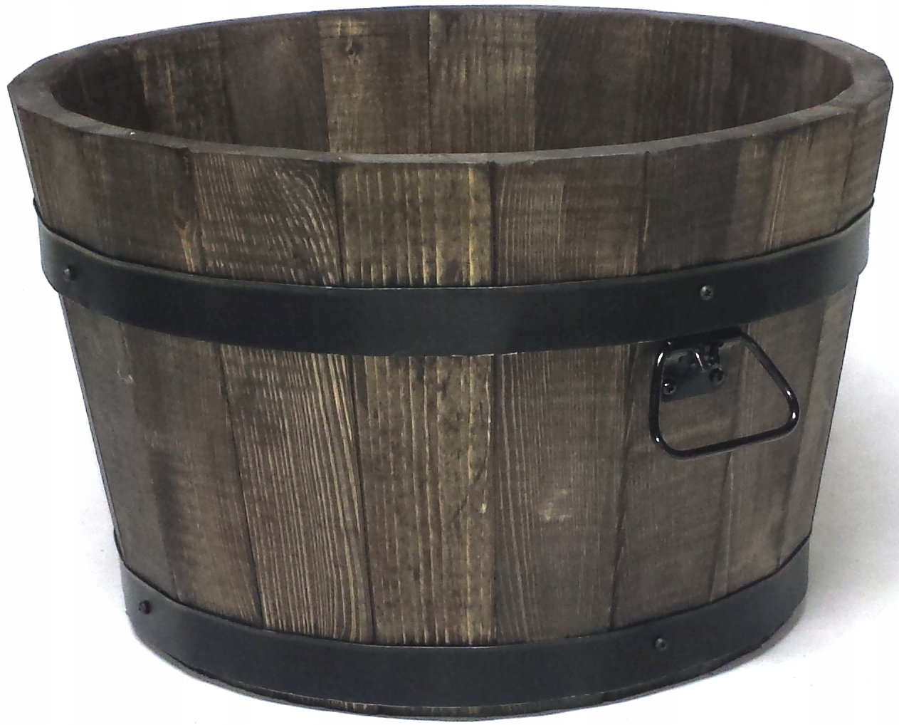 DUŻA DONICA OGRODOWA DONICZKA DREWNIANA D50H31