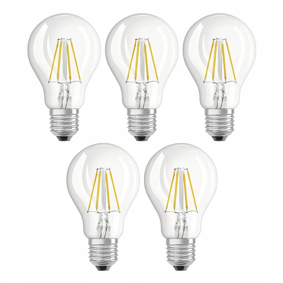 

Zestaw 5x Żarówka Led E27 7W 60W 806lm 2700K Osram